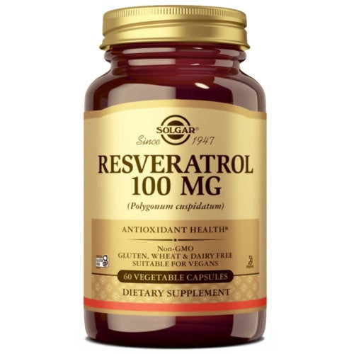 SOLGAR RESVERATROL  60 CAPSULAS VEGETALES
