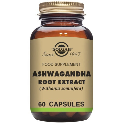 SOLGAR EXTRACTO DE RAIZ DE ASHWAGANDHA  60 CAPSULAS VEGETALES