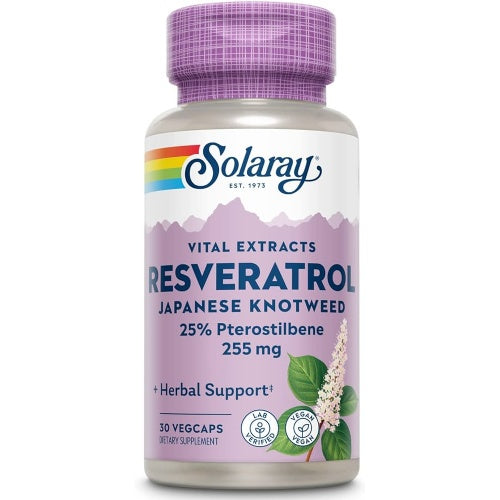 SOLARAY SUPER RESVERATROL 250 MG 30 VEGCAPS