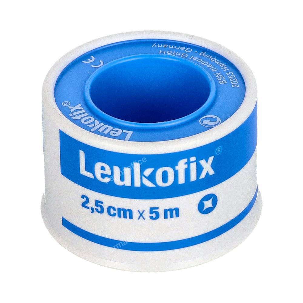 ESPARADRAPO LEUKOFIX HIPOALERG MICROPERF PLAST 5 MX2,5 CM TR