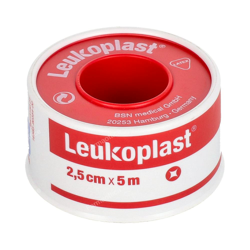 ESPARADRAPO LEUKOPLAST 5 M X 2,5 CM COLOR CARNE