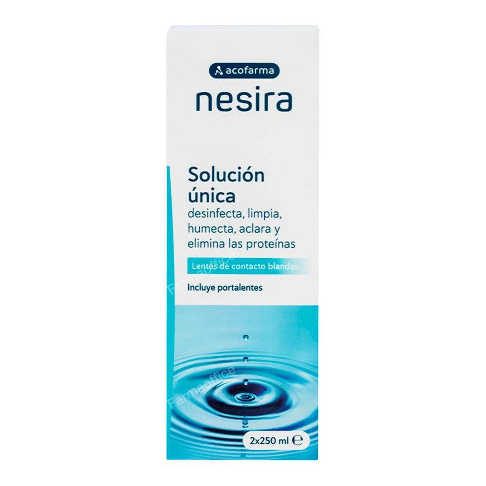 ACOFAR NESIRA SOL UNICA LENTILLAS 2X250 ML