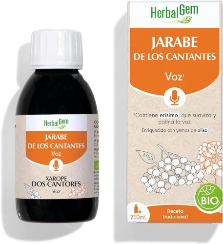 HERBALGEM JARABE DE LOS CANTANTES  1 ENVASE 250 ML