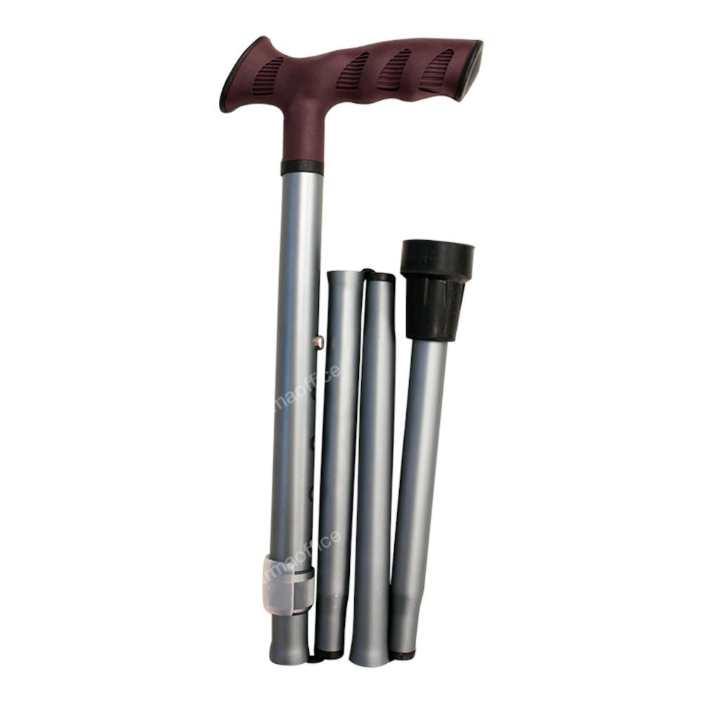 ACOFAR BASTON MULETILLA PLEG EXTENSIBLE ALUM GRIS