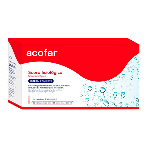 ACOFAR SUERO FISIOLOG 30 MONOD 5 ML PLAST