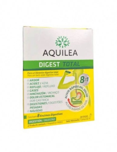 AQUILEA DIGEST TOTAL  24 STICKS 2,5 G SABOR MANZANILLA