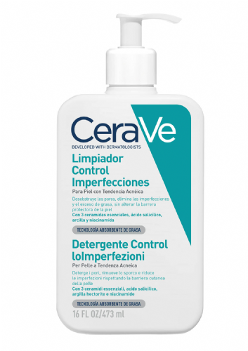 CERAVE LIMPIADOR CONTROL IMPERFECCIONES 473ML