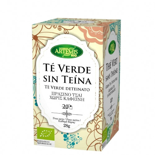 ARTEMIS BIO TE VERDE SIN TEINA INF