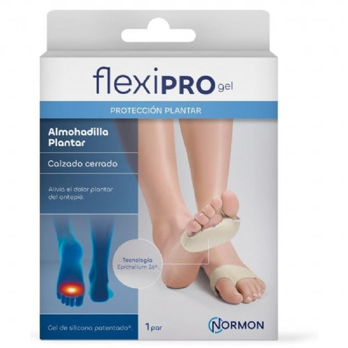 ALMOHADILLA PLANTAR FLEXIPRO 2 UNIDADES TALLA S