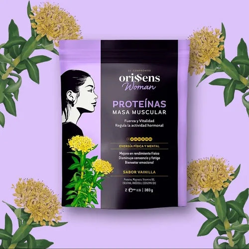 ORISSENS PROTEINAS ENERGIA FISICA Y MENTAL  1 ENVASE 383 G SABOR VAINILLA