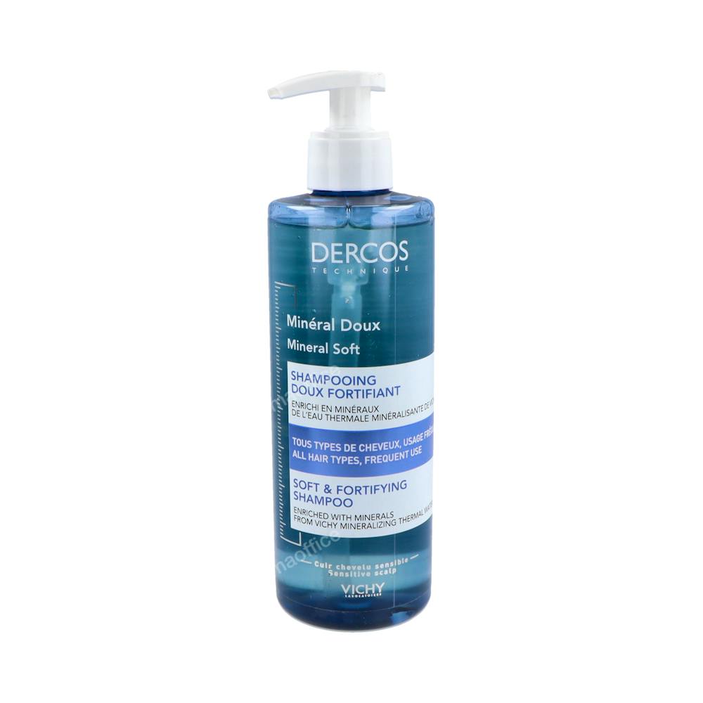 DERCOS CHAMPU MINERAL SUAVE 400 ML