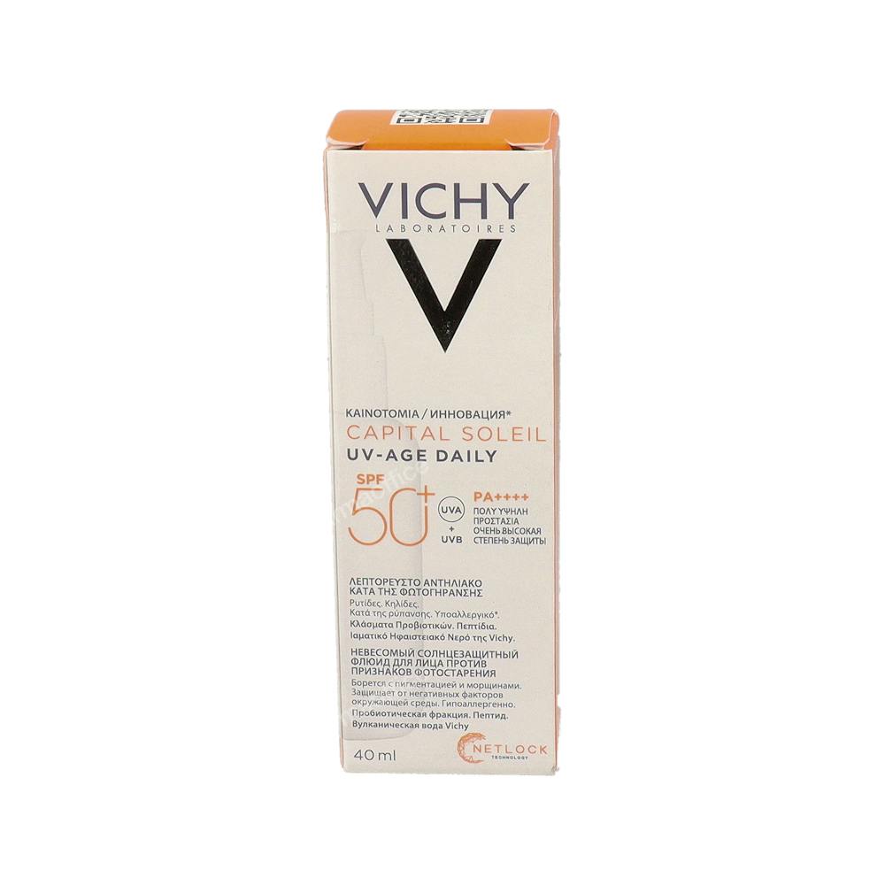 VICHY FOTOPROT CAPITAL SOLEIL UV AGE DAILY SPF 50+ FLUIDO 50