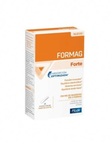 FORMAG FORTE  15 STICKS SABOR MELOCOTON