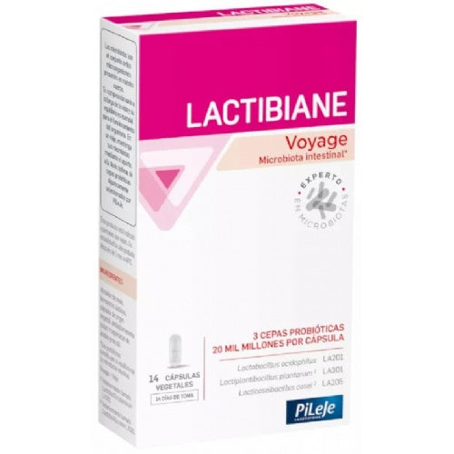 PILEJE LACTIBIANE VOYAGE 14 CAPS