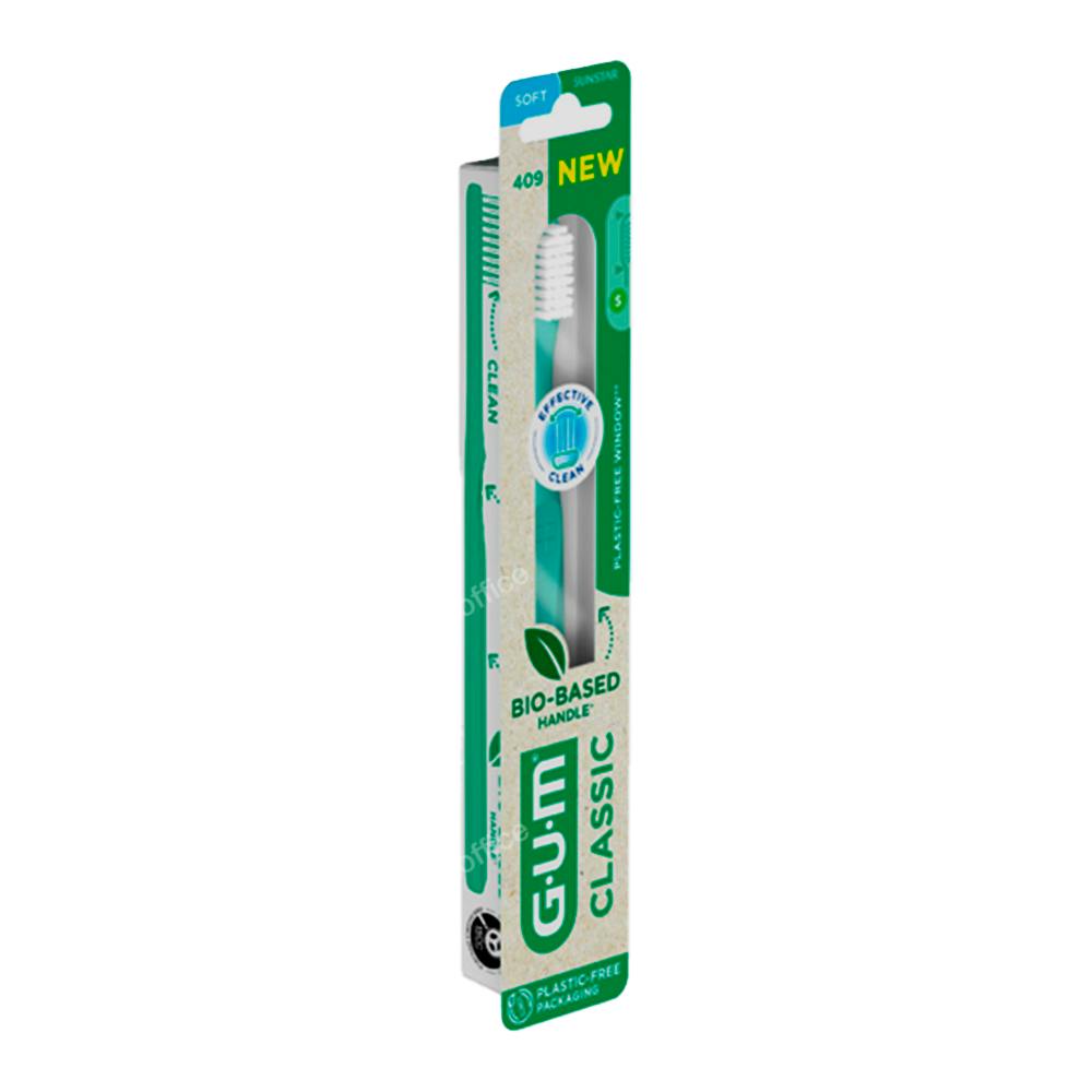 CEPILLO DENTAL ADULTO GUM 409 COMPACTO SUAVE 1 UNIDAD