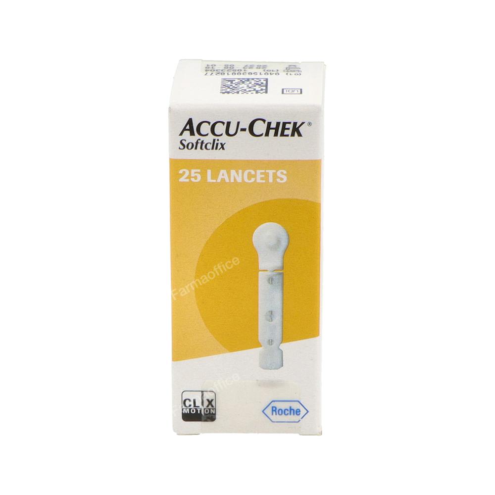 ACCU-CHEK SOFTCLIX 25 LANCETAS 1623451