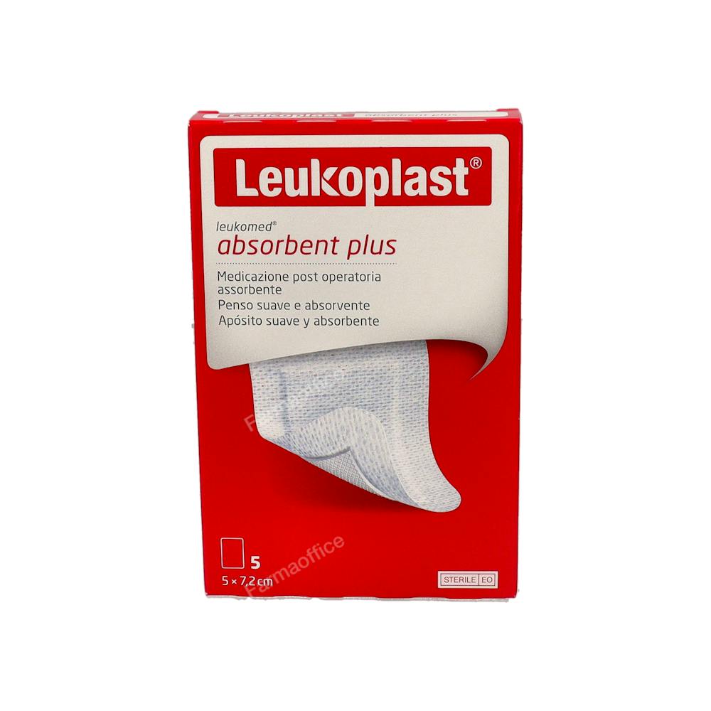 LEUKOMED APOSITO ESTERIL ADH 5 UNIDADES 7,2 CM X 5 CM