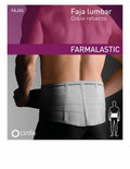 FARMALASTIC FAJA LUMBAR DOB/REFUER T/1 74-99 CM GRIS