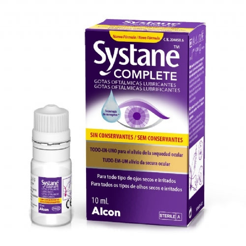 SYSTANE COMPLETE 10 ML SIN CONSERVANTES