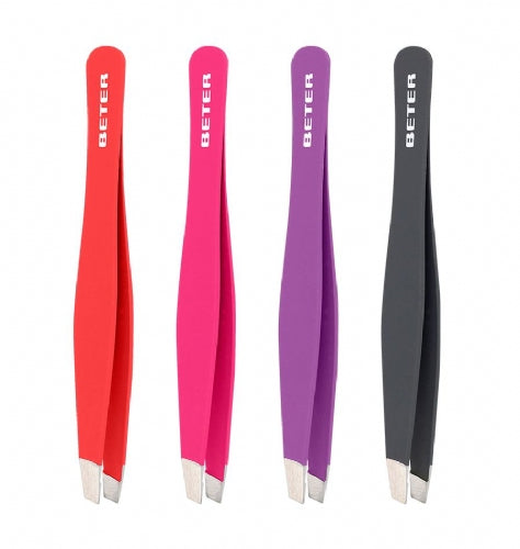 PINZA DE DEPILAR PUNTA OBLICUA  8CM