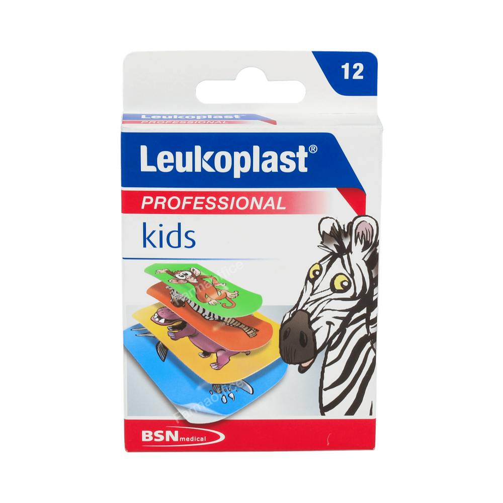 LEUKOPLAST KIDS ZOO APOSITO ADH SURTIDO 12  U