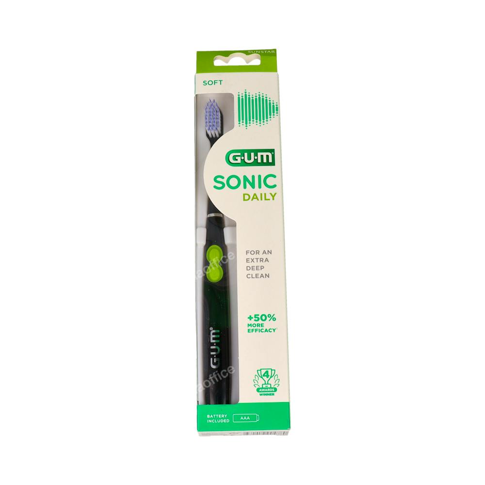 GUM CEPILLO ELEC SONIC DAILY NEGRO PILAS 1 UNI