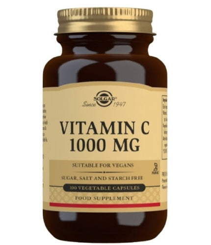 SOLGAR VITAMINA C  1000 MG 100 CAPSULAS VEGETALES