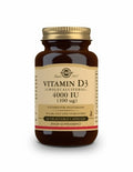 SOLGAR VITAMINA D3 COLECALCIFEROL  4000 UI 100 MICROGRAMOS 60 CAPSULAS VEGETALES