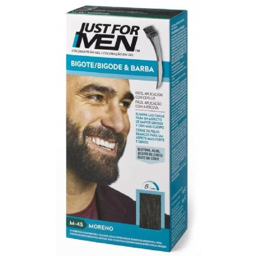 JUST FOR MEN BIGOTE BARBA MORENO M45