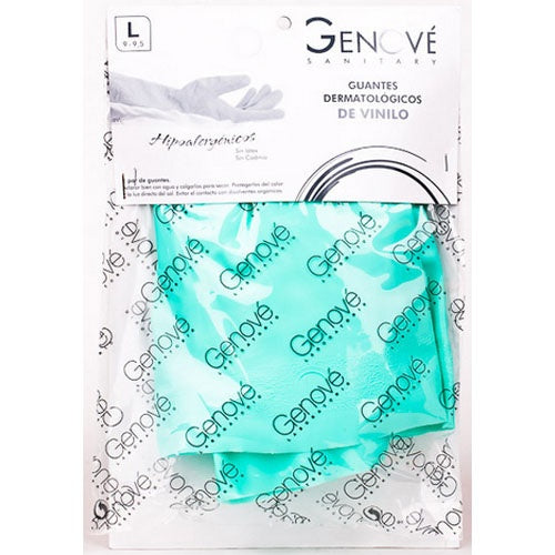 GENOCURE GUANTES DERM NITRILO T-L/8 2UDS
