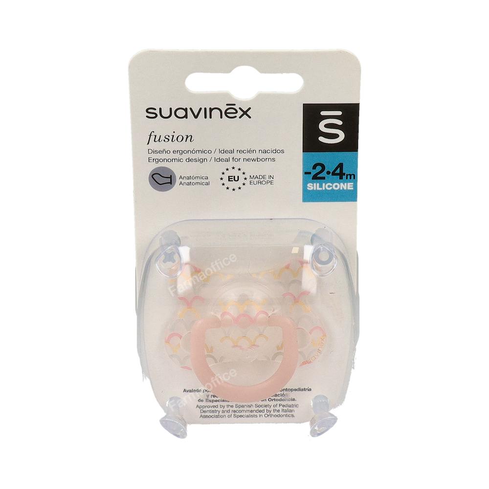 SUAVINEX CHUPETE FUSION ANAT SILI PREMATURO MENOS 2-4 M 1 UN
