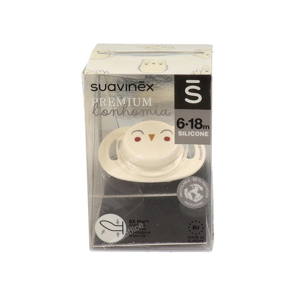 CHUPETE SILICONA T ANATOMICA SUAVINEX EVOLUTION + 6 M