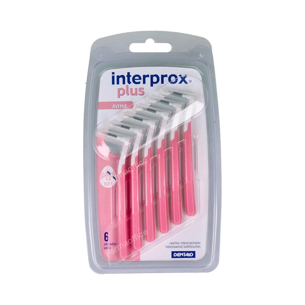 CEPILLO ESPACIO INTERPROXIMAL INTERPROX PLUS NANO 6 U