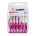 CEPILLO INTERDENTAL INTERPROX 4 G MAXI RECTO LILA 6 U