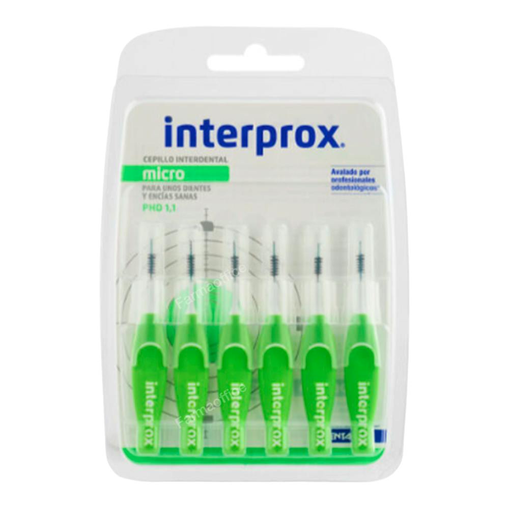 CEPILLO ESPACIO INTERPROXIMAL INTERPROX MICRO 6 U
