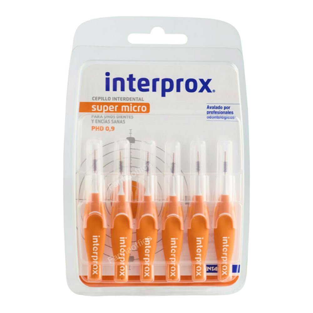 CEPILLO ESPACIO INTERPROXIMAL INTERPROX SUPER MICRO 6 U