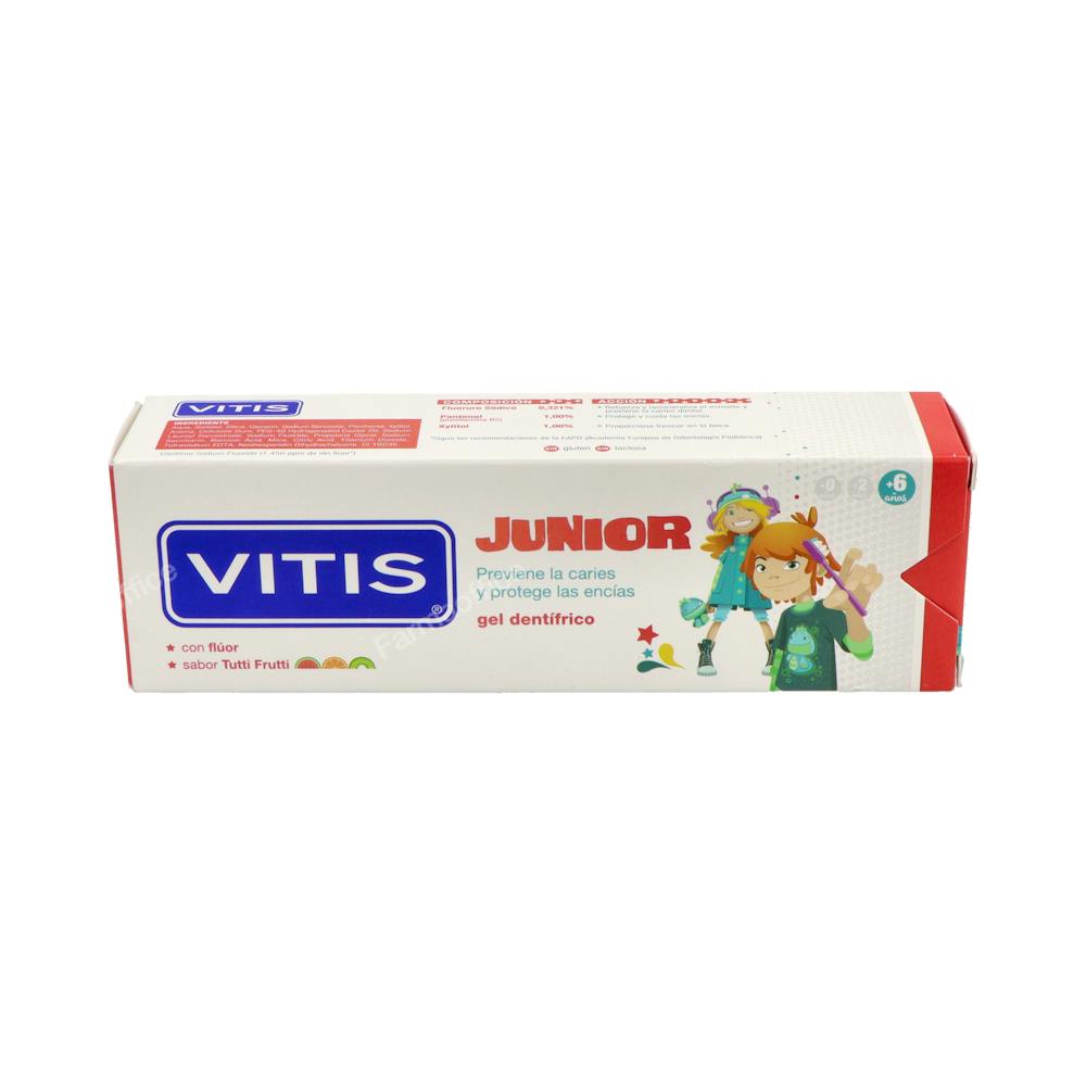 VITIS JUNIOR GEL DENTIFRICO  1 ENVASE 75 ML