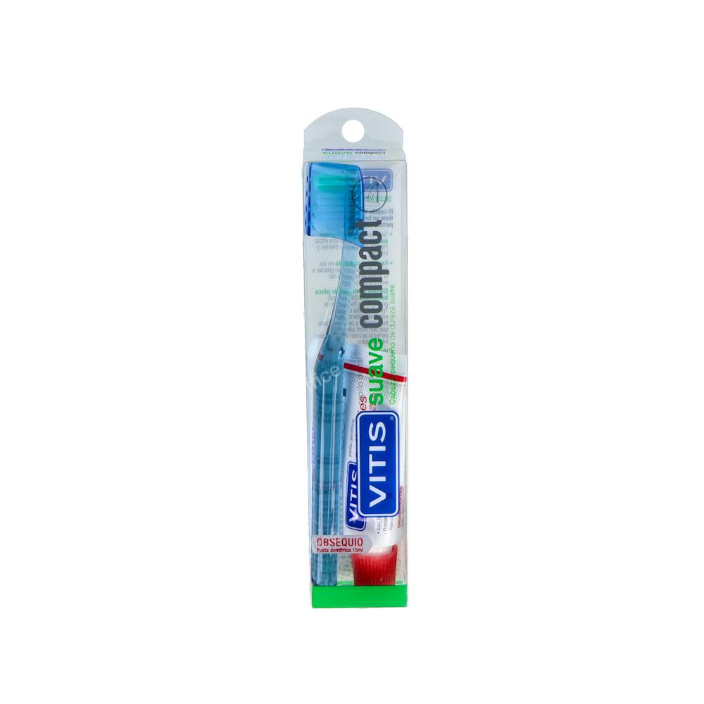 CEPILLO DENTAL VITIS COMPACT SUAVE