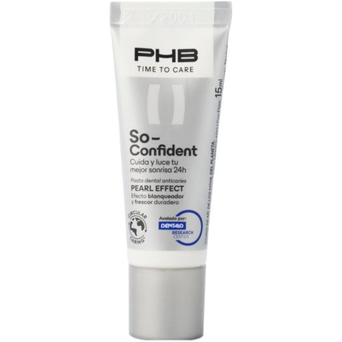 PHB TIME TO CARE SO CONFIDENT DENTRIFICO  1 TUBO 15 ML SABOR MENTOLADO