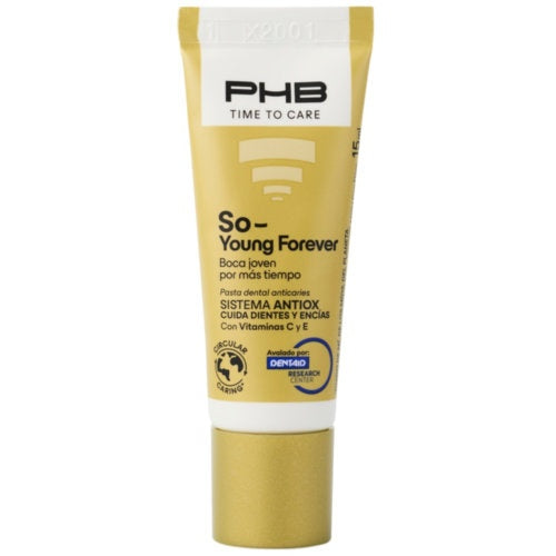 PHB TIME TO CARE SO YOUNG FOREVER DENTRIFICO  1 TUBO 15 ML SABOR MENTOLADO
