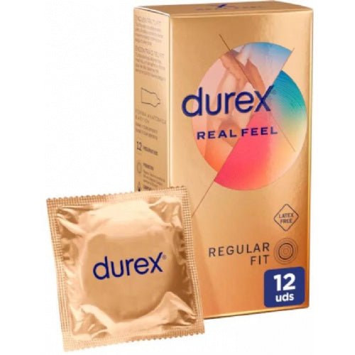 DUREX PROFILACTICO REAL FEEL 12U