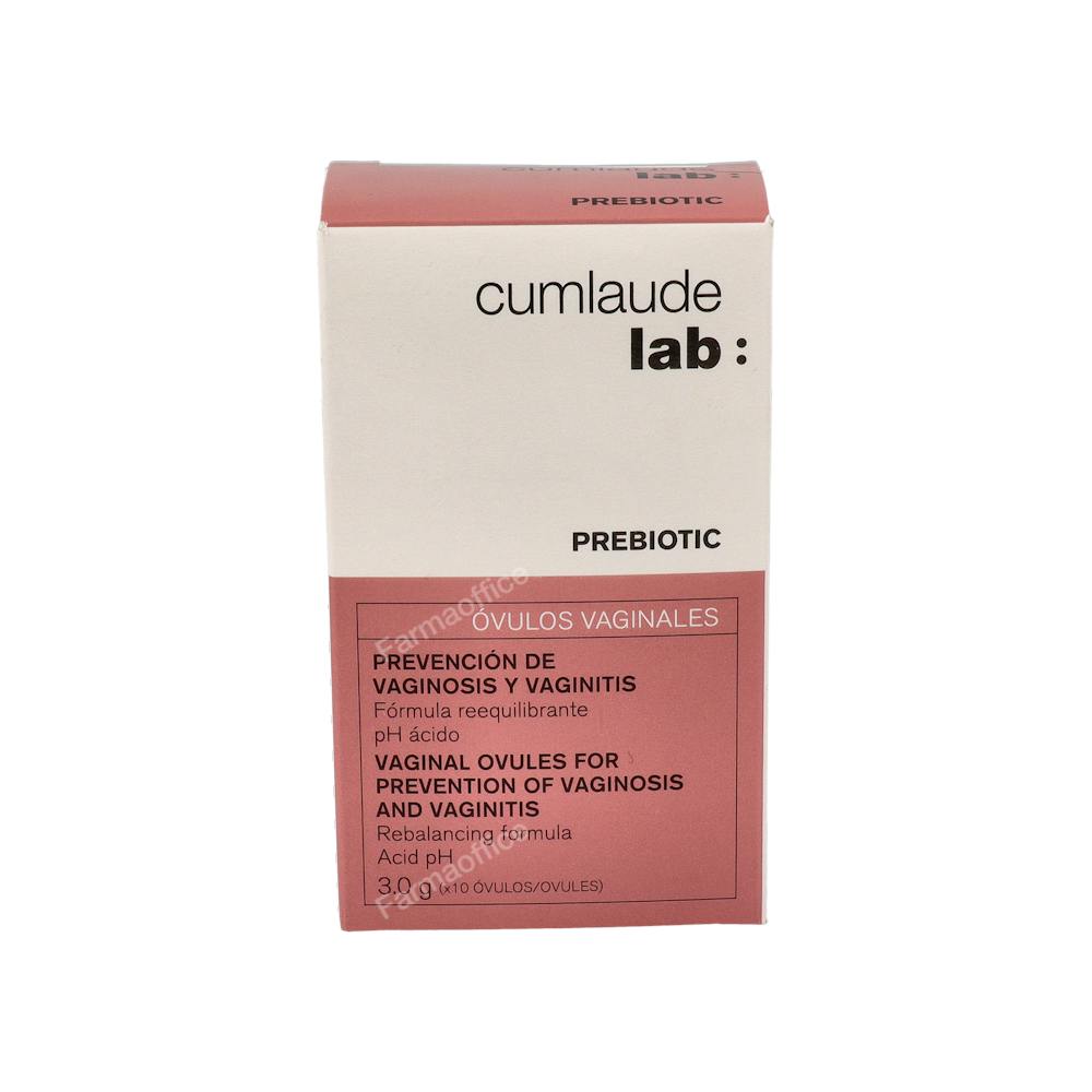 CUMLAUDE PREBIOTIC 10 OVULOS VAGINALES