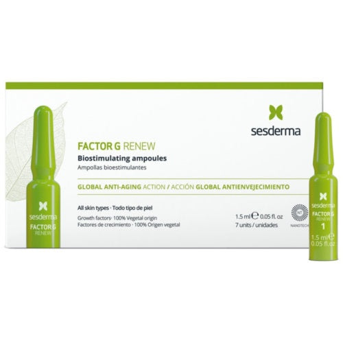 FACTOR G RENEW AMPOLLAS BIOSTIMULANTES  7 AMPOLLAS 1,5 ml
