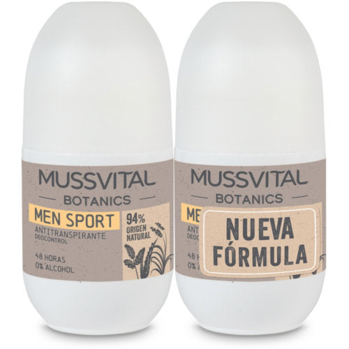 MUSSVITAL BOTANICS ANTITRANSPIRANTE MEN SPORT 75ML
