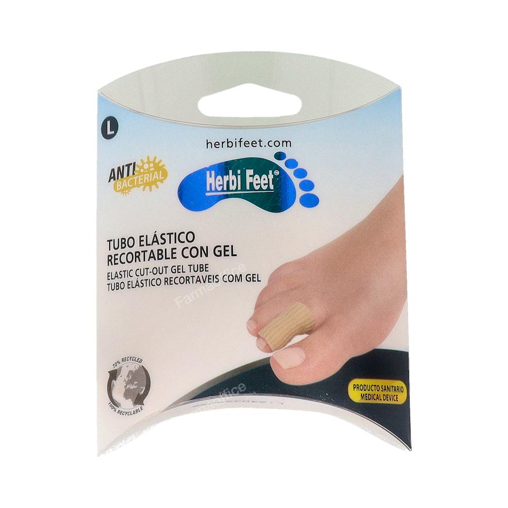 TUBO ELASTICO RECORTABLE HERBI FEET CON GEL T- L