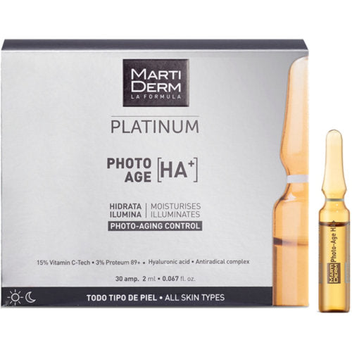 MARTIDERM PHOTO AGE HA+  30 AMPOLLAS 2 ML