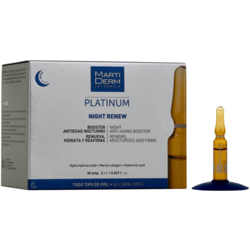 MARTIDERM NIGHT RENEW  30 AMPOLLAS 2 ml