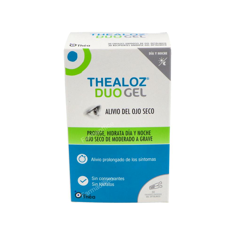 THEALOZ DUO GEL 0,4 G/ML 30UNIDOSIS