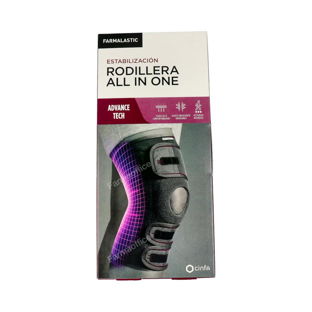 RODILLERA ESTABILIZADORA FARMALASTIC ADVANCE ALL IN ONE 1 UNIDAD TALLA UNICA