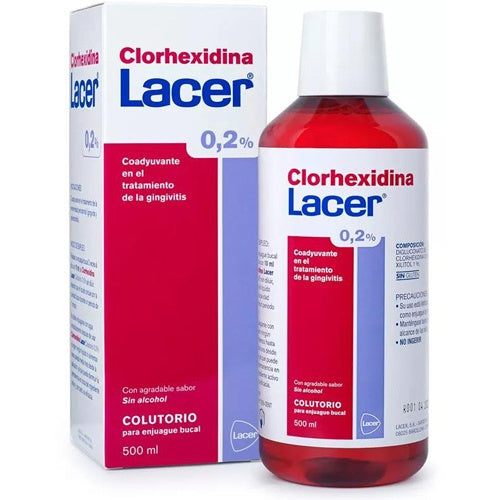 LACER COLUTORIO CLORHEXIDINA 0.2%  1 ENVASE 500 ML